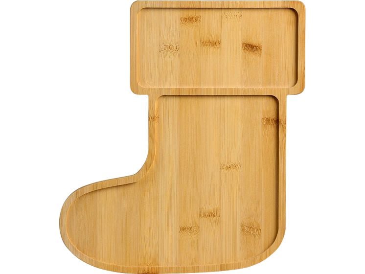 Kesper | Servierteller Christmas Socke | Grösse: 27 x 30.5 x 1.5 cm