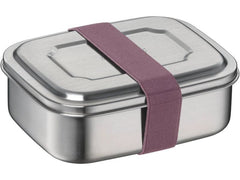 Thermos | TC SANDWICH BOX Brotdose 0.8 Liter | Edelstahl, silber / rosa
