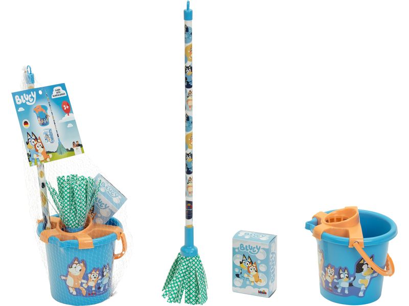 Klein-Toys | Bluey Wischmopp Set