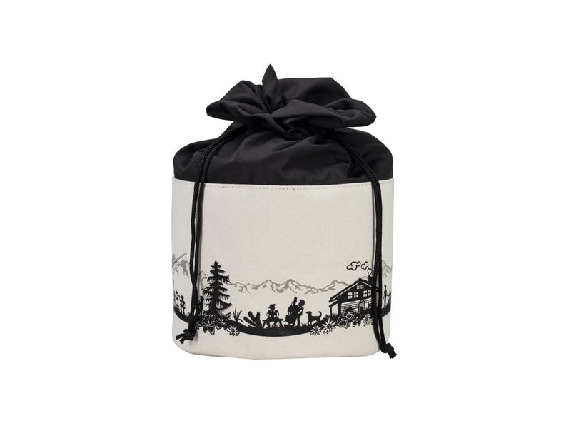 Nouvel | Kartoffeltasche Alpfest, creme/ | schwarz