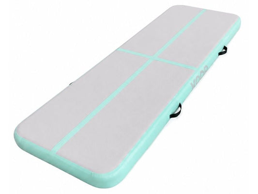 KOOR | Airtrack Turnmatte 300x100x10cm | 1x Elektropumpe, 1x Tasche, 1x Reparaturkit