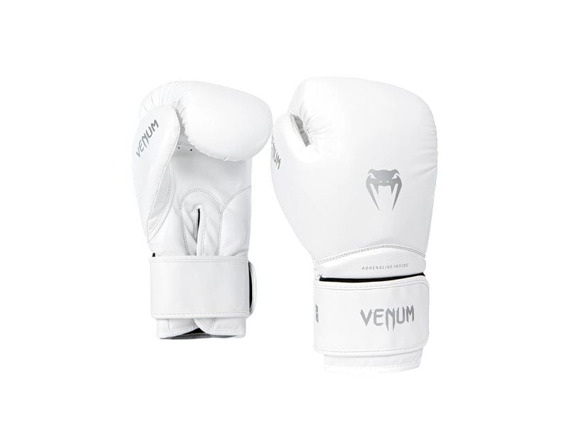 Venum | Contender 1.5 Kids Boxing Gloves | White/Silver 8oz