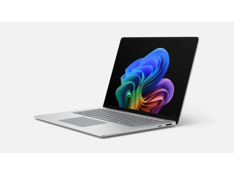 Microsoft | Surface Laptop 8, X Elite, W11P | 15, 16GB RAM, 512GB SSD, Platinum