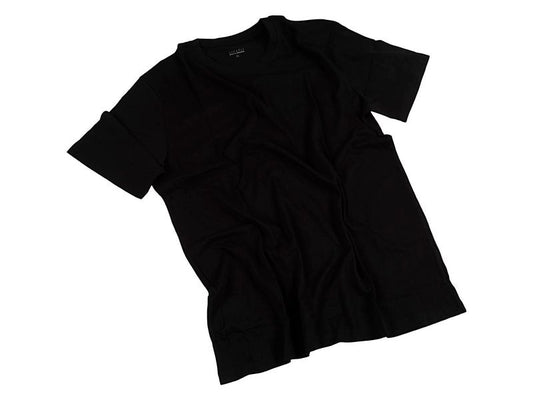 Creativ Company | T-Shirt uni schwarz | Grösse XL, Breite 59 cm