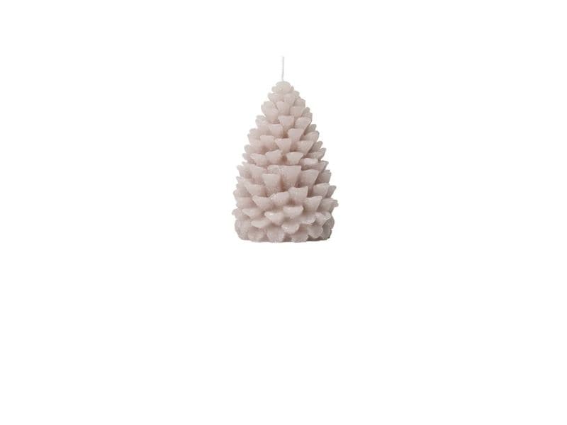 Broste Copenhagen | BC Pine Figure Kerze Linen | 7x10cm