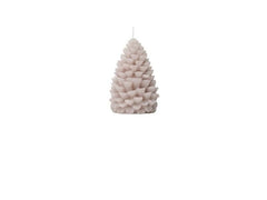 Broste Copenhagen | BC Pine Figure Kerze Linen | 7x10cm