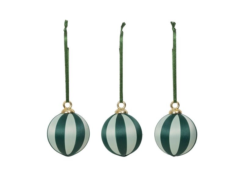 Broste Copenhagen | BC Joy Ornament Aufhänger Green | 8 Stück