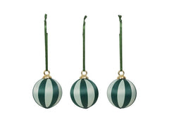 Broste Copenhagen | BC Joy Ornament Aufhänger Green | 8 Stück