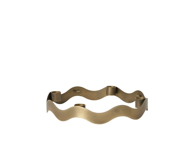 Broste Copenhagen | BC Halo Adventskerzenhalter Klein | 18x2.8cm