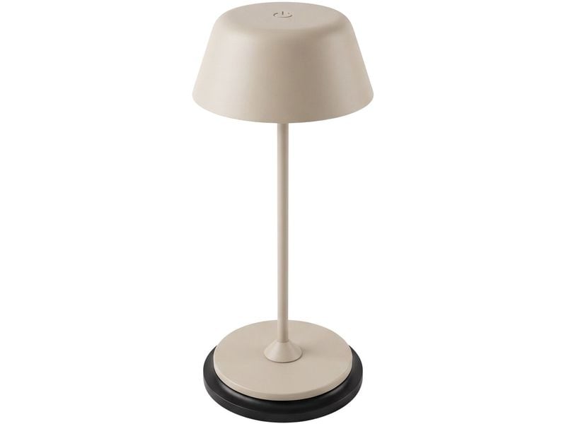 COCON | Tischlampe Pawica, Sand | mit Ladestation, Farbe: Sand, 1800mAh