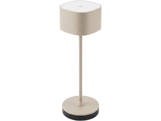 COCON | Tischlampe Romantico, Sand | mit Ladestation, Farbe: Sand, 1800mAh
