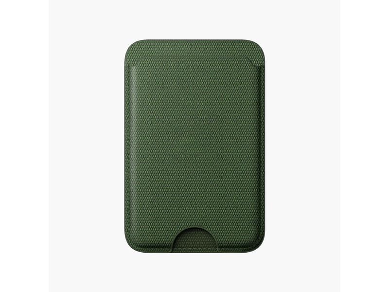Vonmählen | Fabric Kickstand Wallet, Dk Green