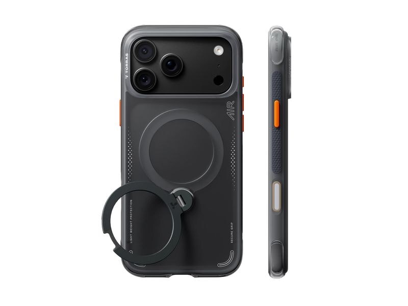 Torras | Ostand Q3 Air | iPhone 18 Pro, Black