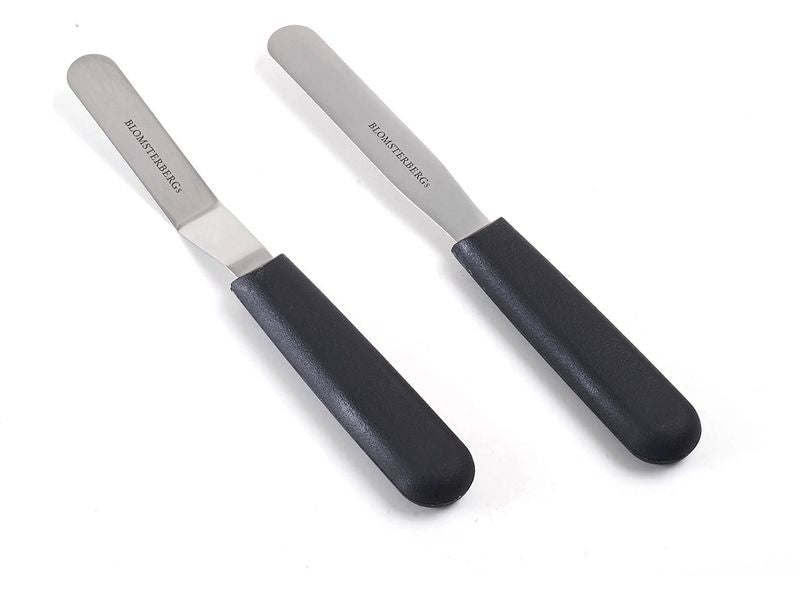 Blomsterberg | Spachtel 11 cm, 2er Set | Grau, Stahl