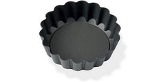 Blomsterberg | Tortemform 7 cm | Boden abnehmbar, Aluminimium, Grau