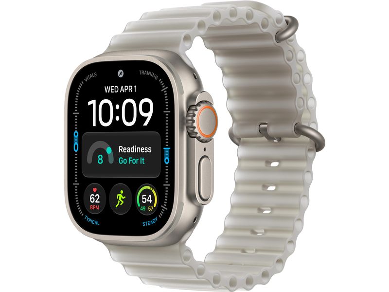 Apple | Watch Ultra 4 | 49mm, Nature Titan, Grey Ocean Band