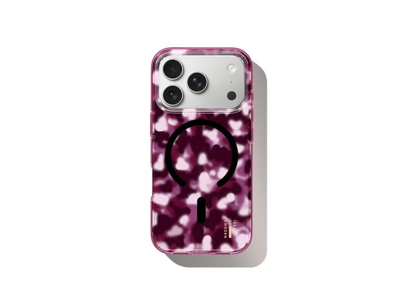 Ideal of Sweden | IDOS Clear Case MagSafe | IP 18/17 Pro Max Cherry Crush