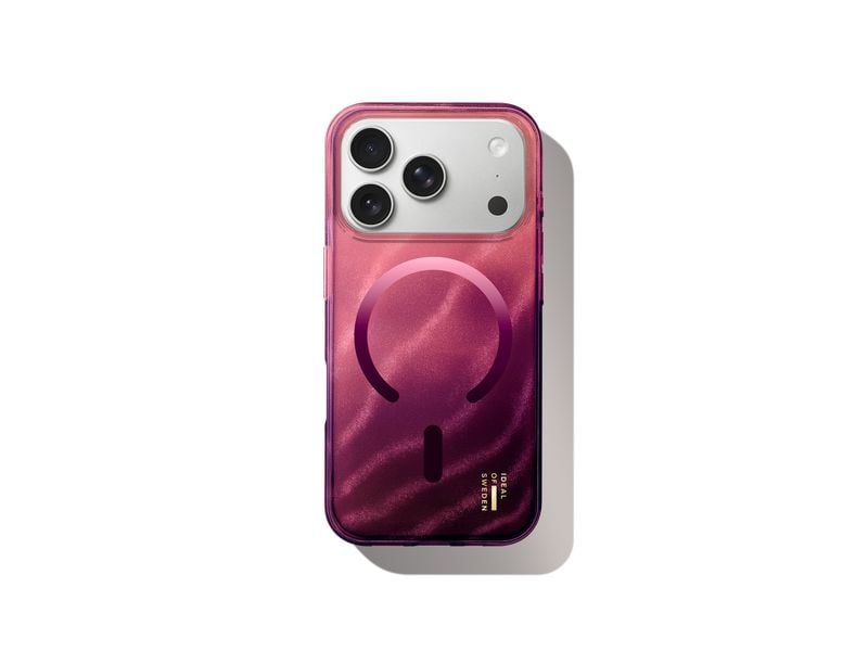 Ideal of Sweden | IDOS Clear Case MagSafe | IP 18/17 Pro Cherry Lacquer