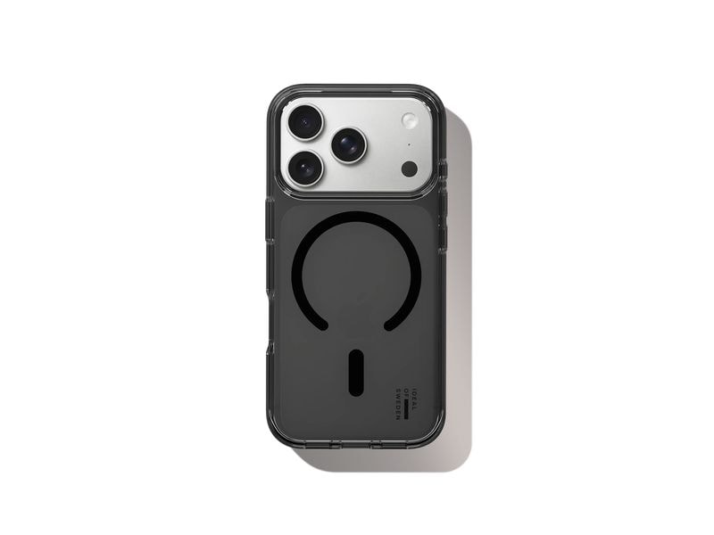 Ideal of Sweden | IDOS Clear Case MagSafe | IP 18/17 Pro Tinted Black