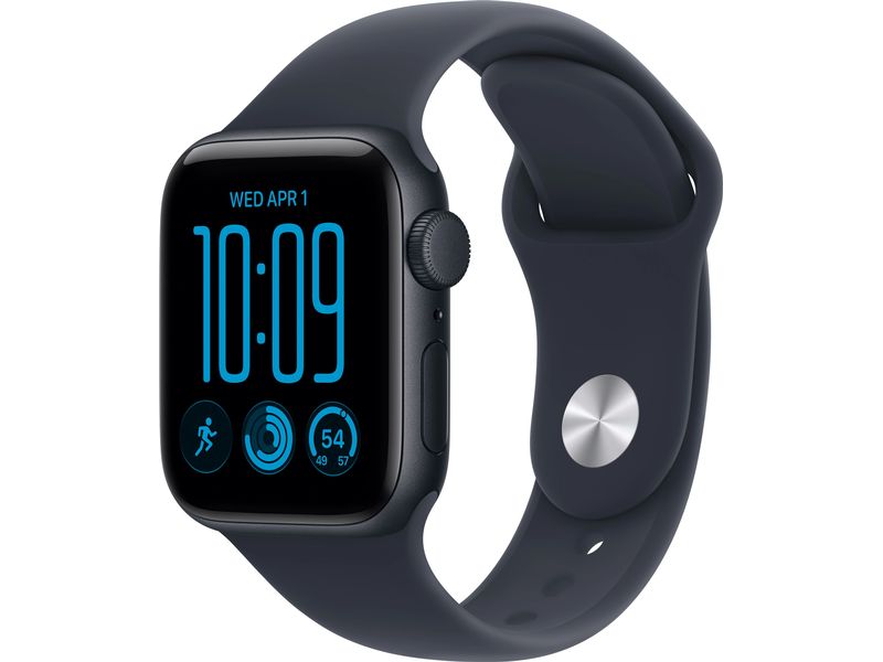 Apple | Watch SE 3 | 40mm, GPS, Midnight Alu, Blue SP Band M/L