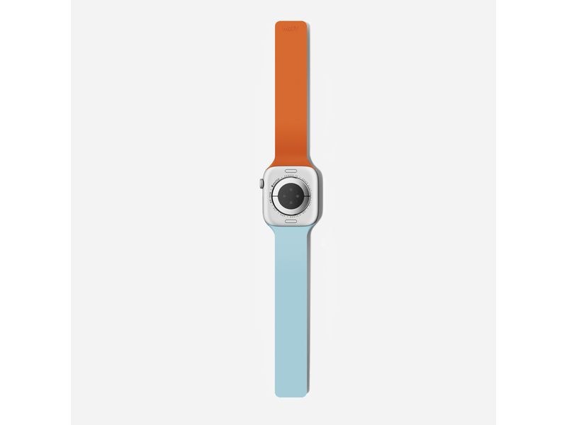 MOFT | Snap Apple Watch Armband | Orange/Blue, 46mm