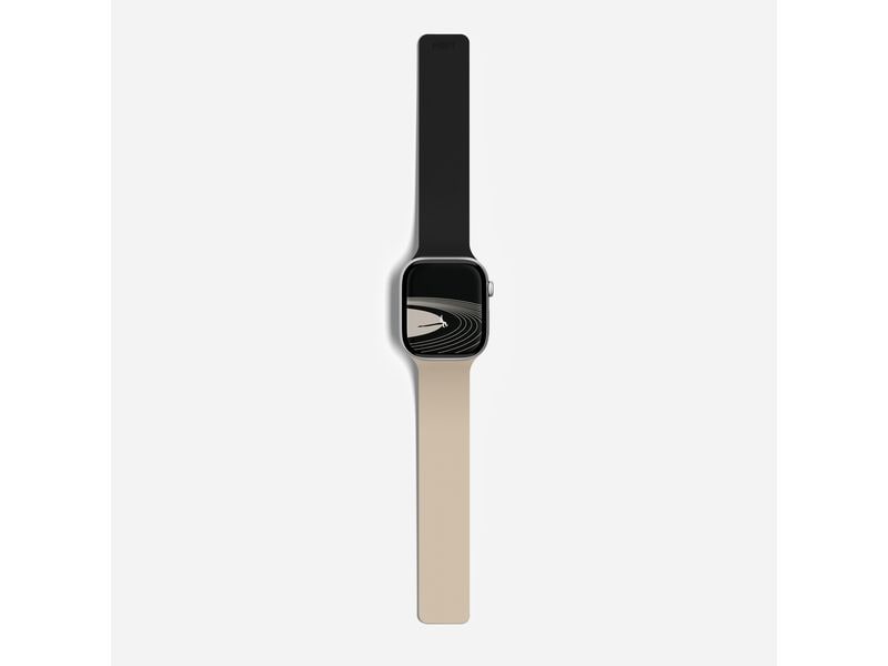 MOFT | Snap Apple Watch Armband | Black/Stardust, 46mm