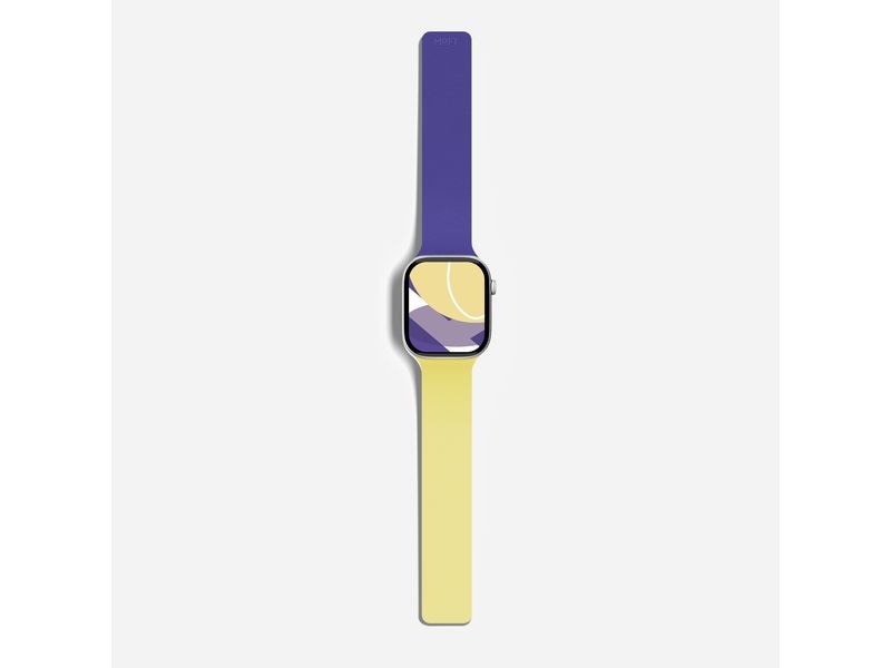 MOFT | Snap Apple Watch Armband | Yellow/Purple, 42mm