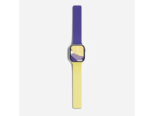 MOFT | Snap Apple Watch Armband | Yellow/Purple, 42mm