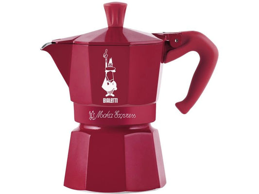 Bialetti | Moka Express 3 T Candyland | 3 Tassen, rot