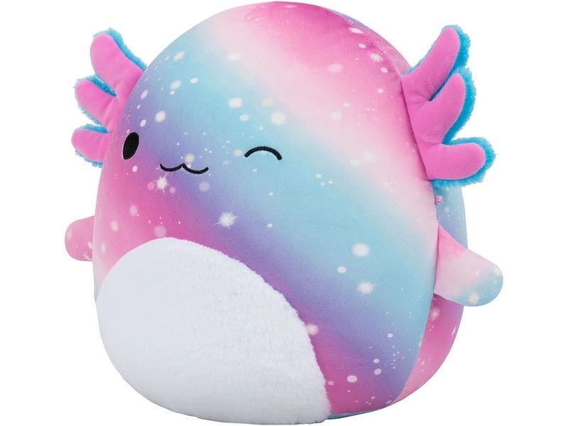 Squishmallows | Akina Axolotl 30cm | Regenbogen, flauschiger Bauch