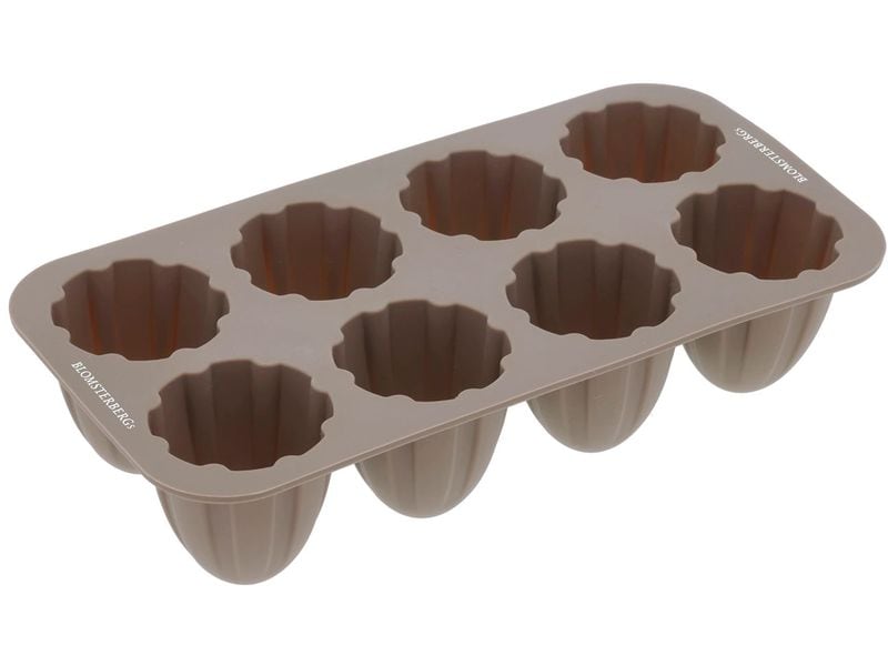 Blomsterberg | Backform Dome | Silikon, Latte