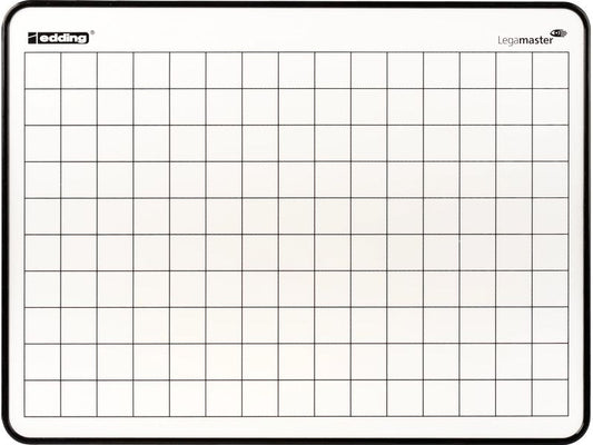 Legamaster | Lerntafel lackiert, 10 Stück | 2 seitig blanko/kariert, 229x305 mm