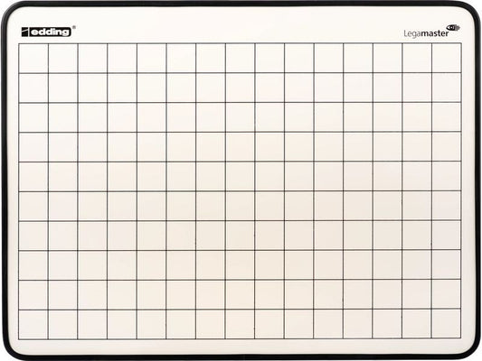 Legamaster | Lerntafel emailliert, 10 Stück | 2 seitig blanko/kariert, 226x302 mm