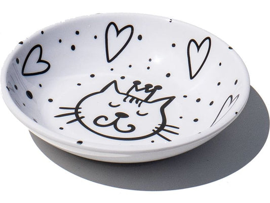 Tarhong | Black and White Crown | Schale Ø13x3cm 178ml