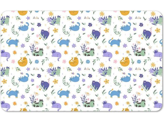 Tarhong | Flower Cats | 29.2x48.3cm