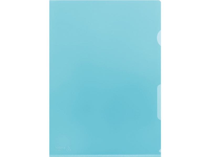 Kolma | Sichtmappe A4 PE soft 10 Stück | blau