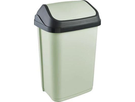 keeeper | Abfallbehälter Schwingdeckel 25 l | soft green, swantje