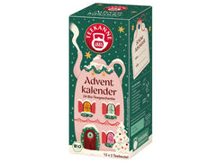 Teekanne | Bio Adventskalender klein | 24 Teebeutel