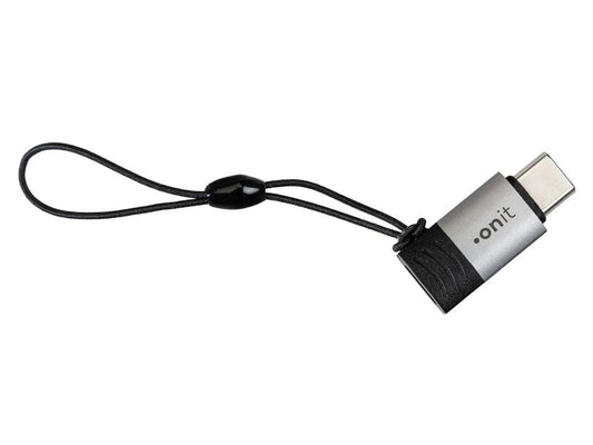 onit | Adapter USB-C Stecker zu L-Buchse | 480Mbps / 27W / schwarz