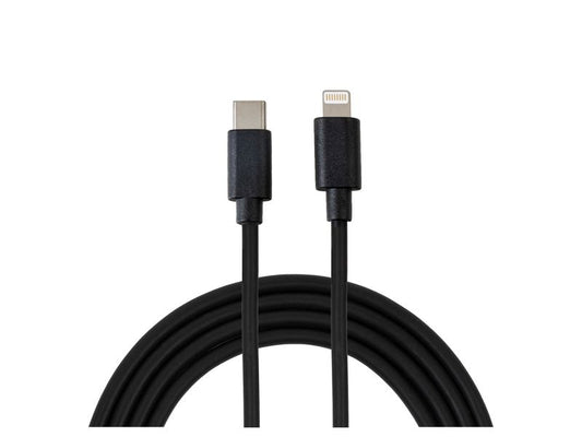 Nize | USB-Kabel C-L schwarz 0.5m | 12W / 480Mbps / 3 Stück