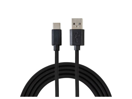 Nize | USB-Kabel A-C schwarz 0.5m | 27W / 480Mbps / 3 Stück