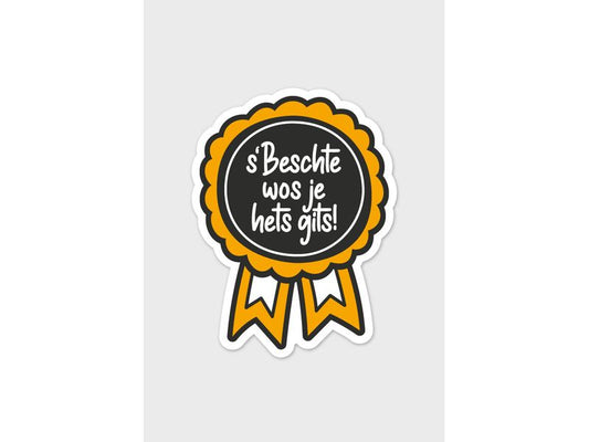 Swissmeme | Sticker | S`Beschte wos je hets gits!