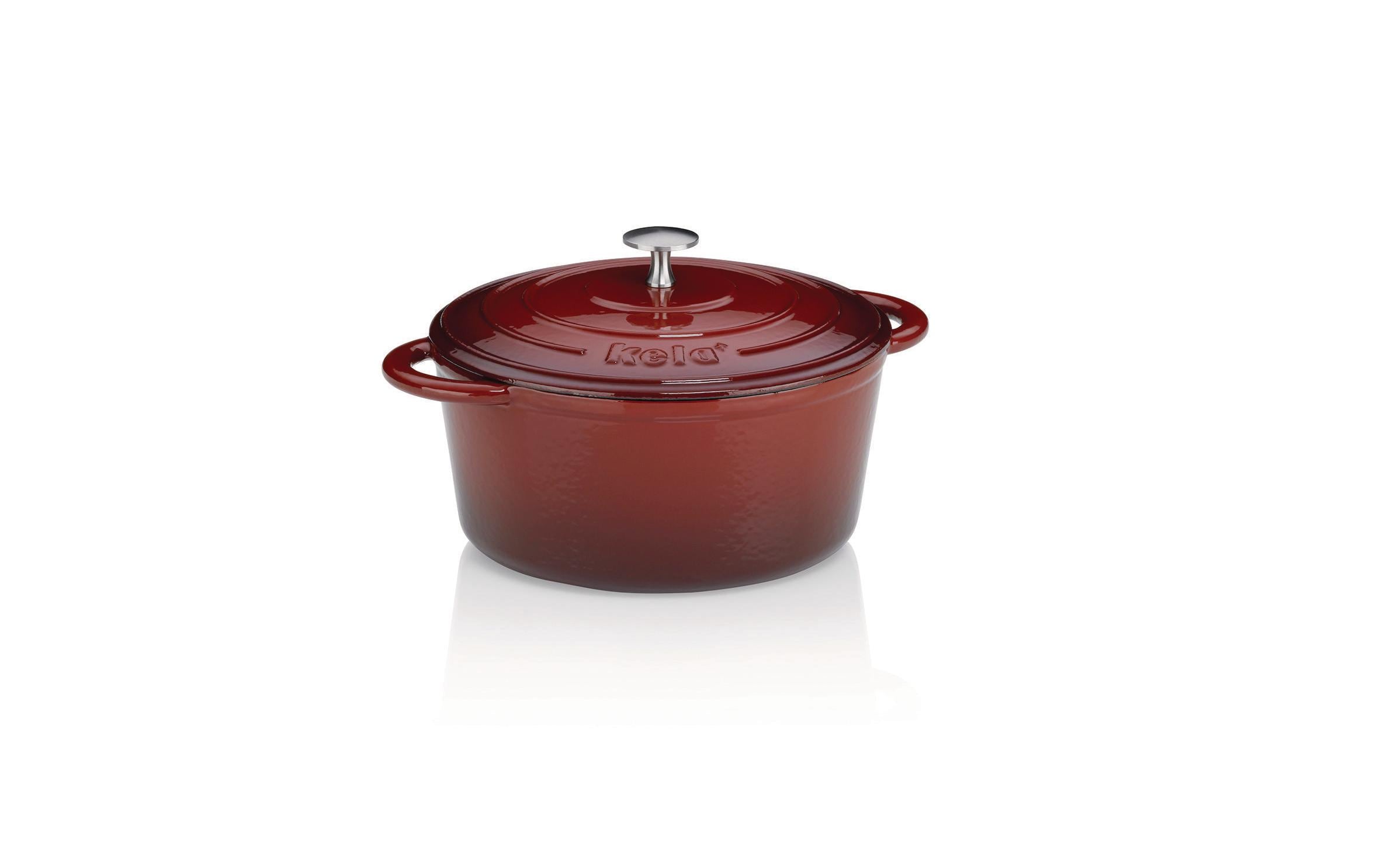 Kela, Bräter Calido rund 24 cm, Rot
