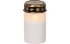 Star Trading, LED Grabkerze Serene Ø 7 x 12