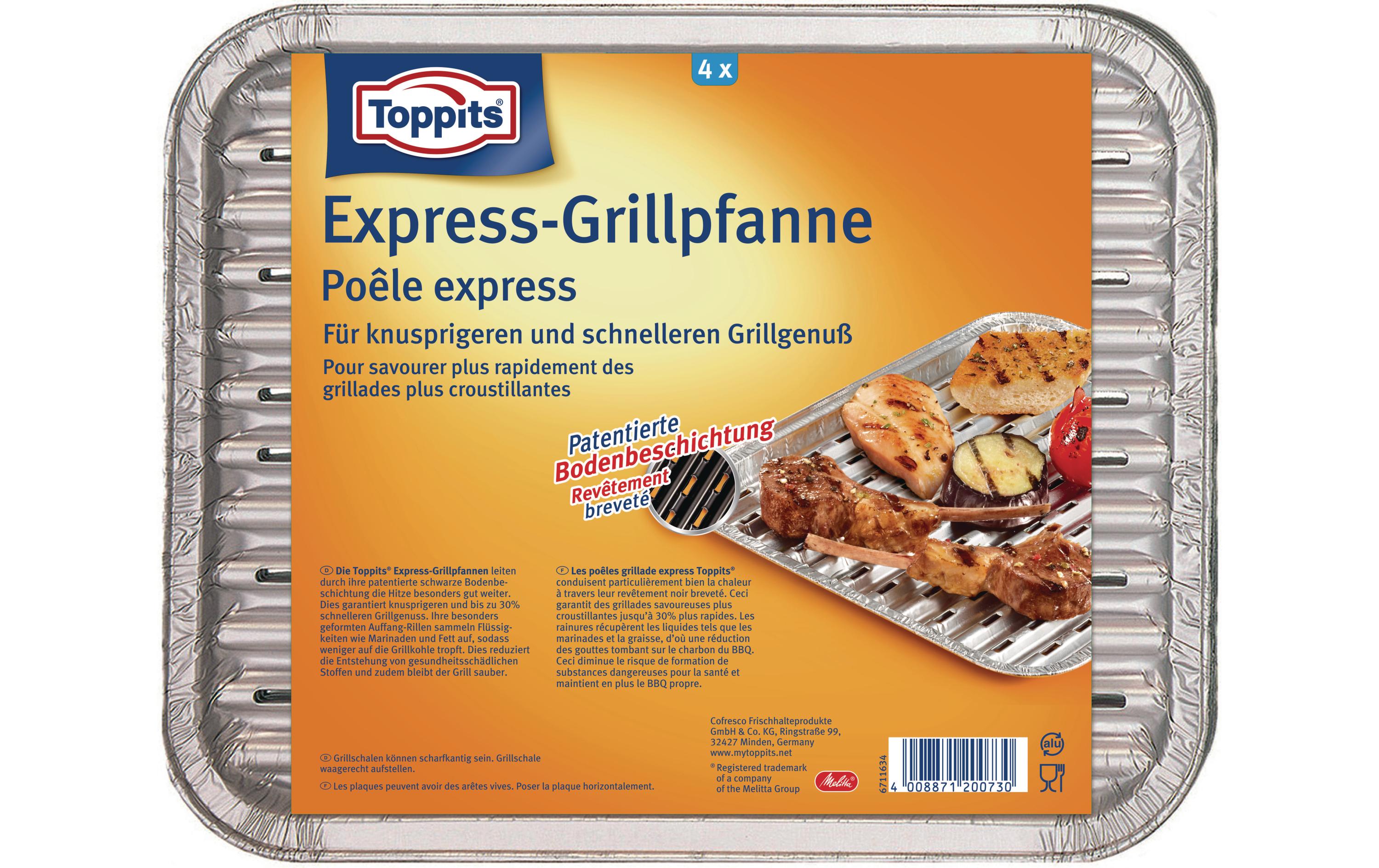 Toppits Express-Grillpfanne
