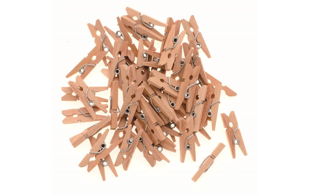 Glorex Wäscheklammer aus Holz