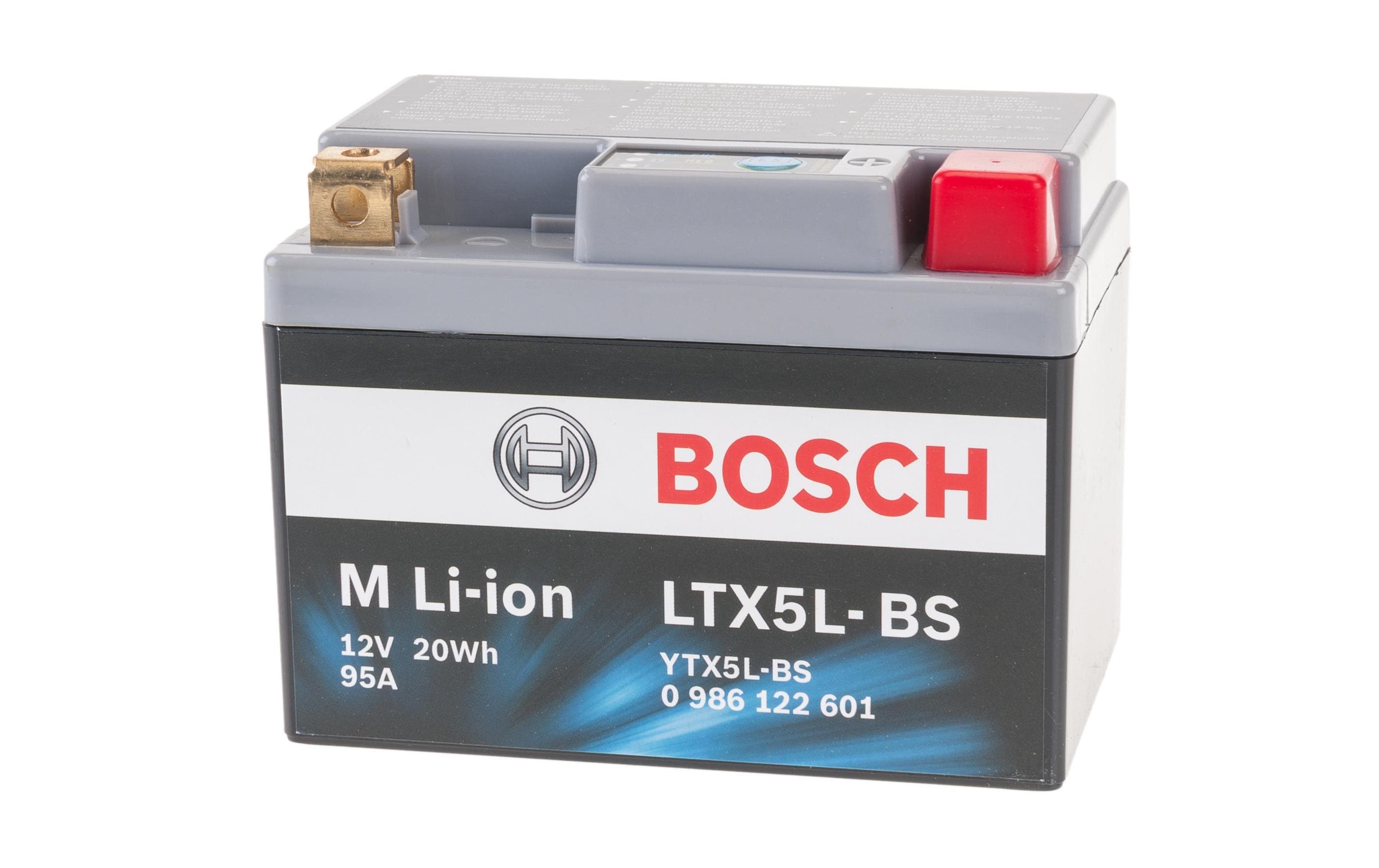 Bosch Automotive Motorradbatterie LTX5L-BS