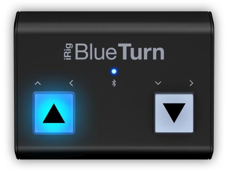 IK Multimedia | iRig BlueTurn | Bluetooth Seitenwechsler für iOS/Android