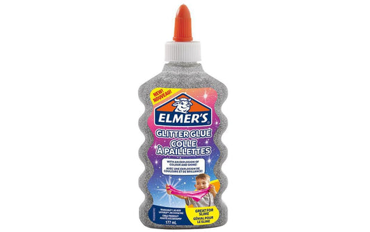 Elmer's Glitzerkleber silber