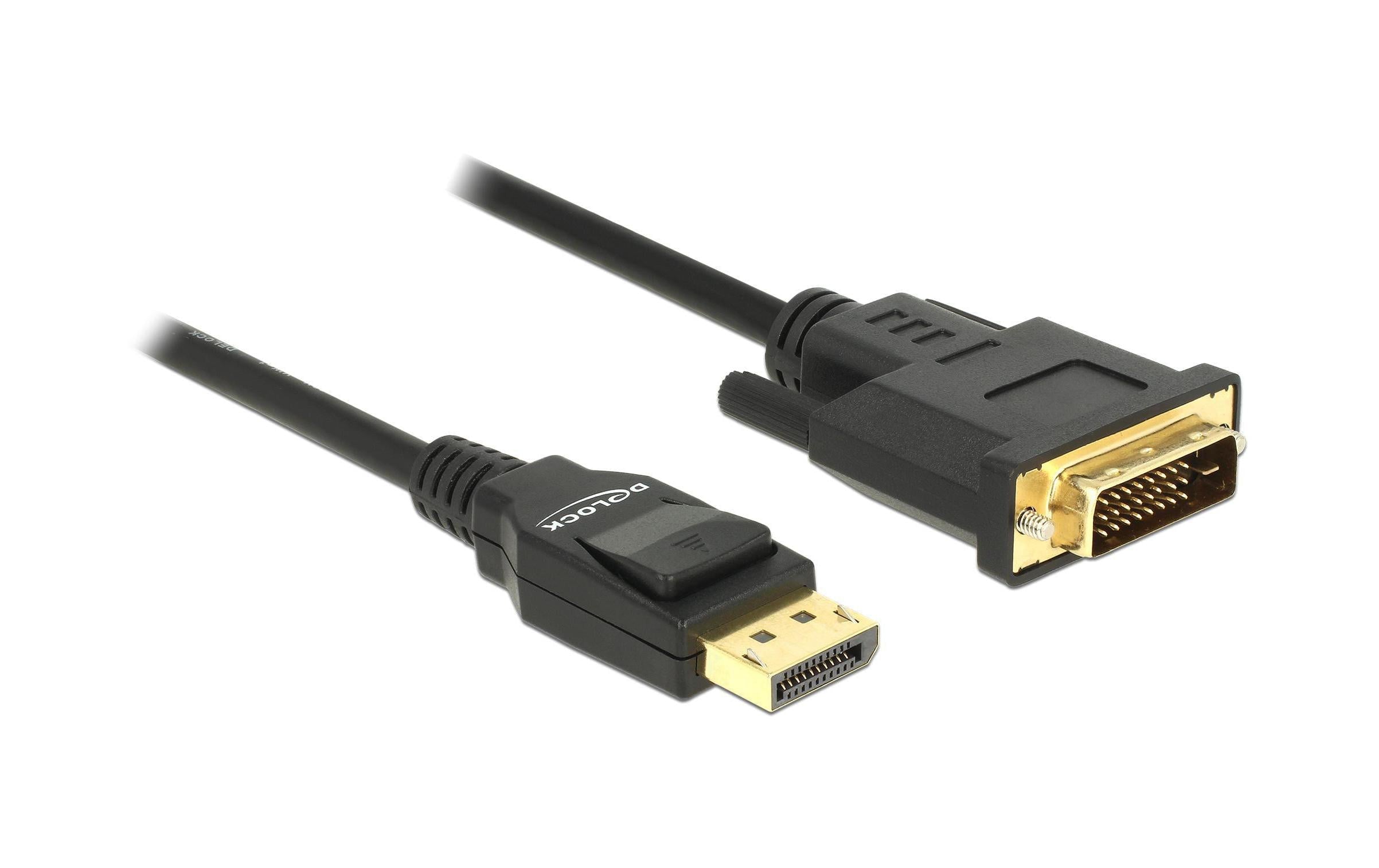 Delock DisplayPort - DVI-D Kabel, 3m